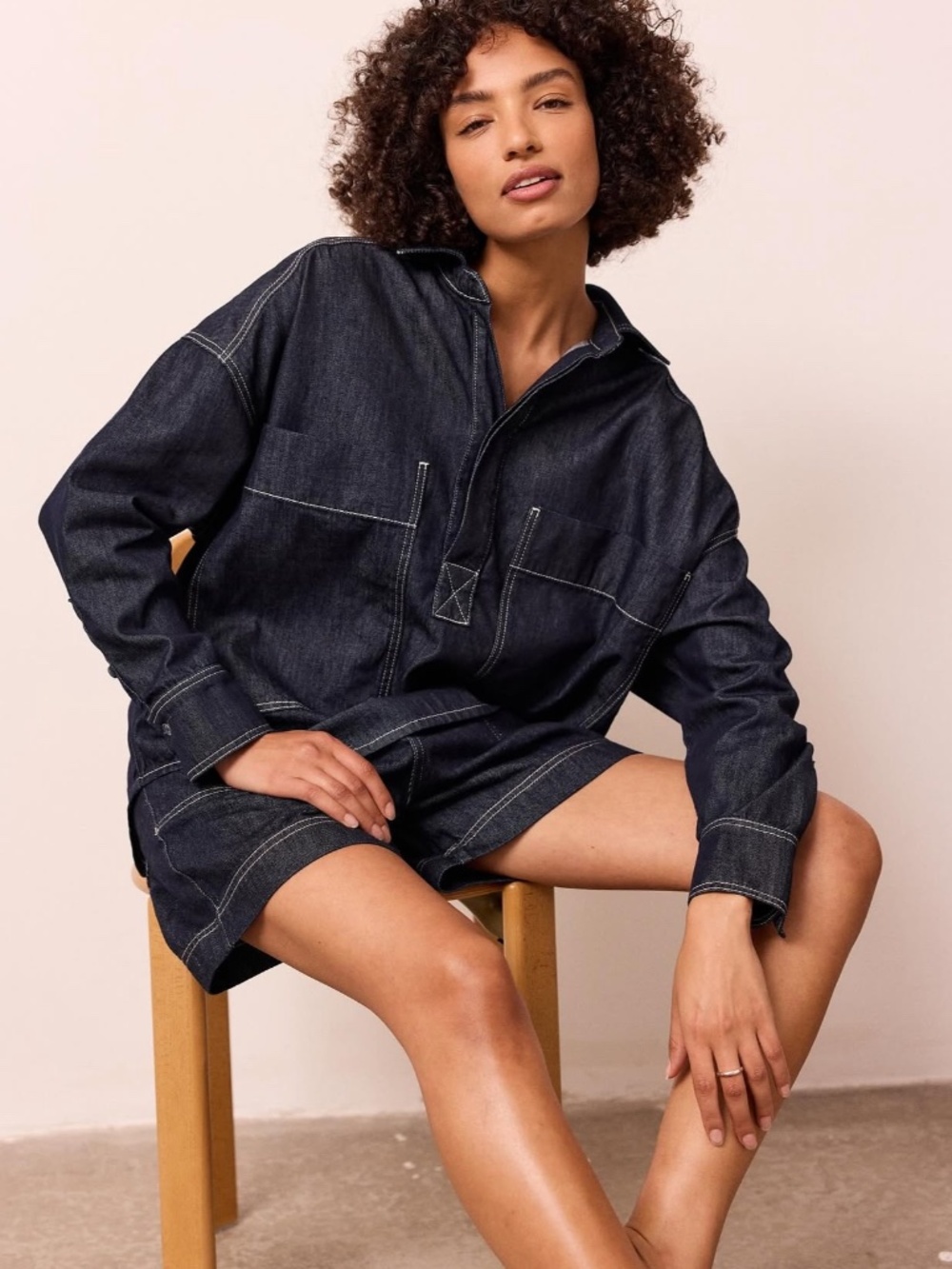 Beyond Nine Olla Denim Shirt